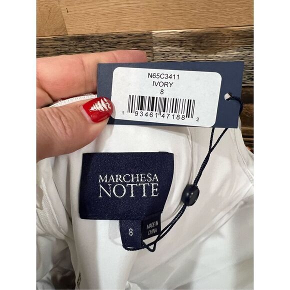 MARCHESA NOTTE NWT Bubble Mini Dress Sz 8 - Picture 6 of 11